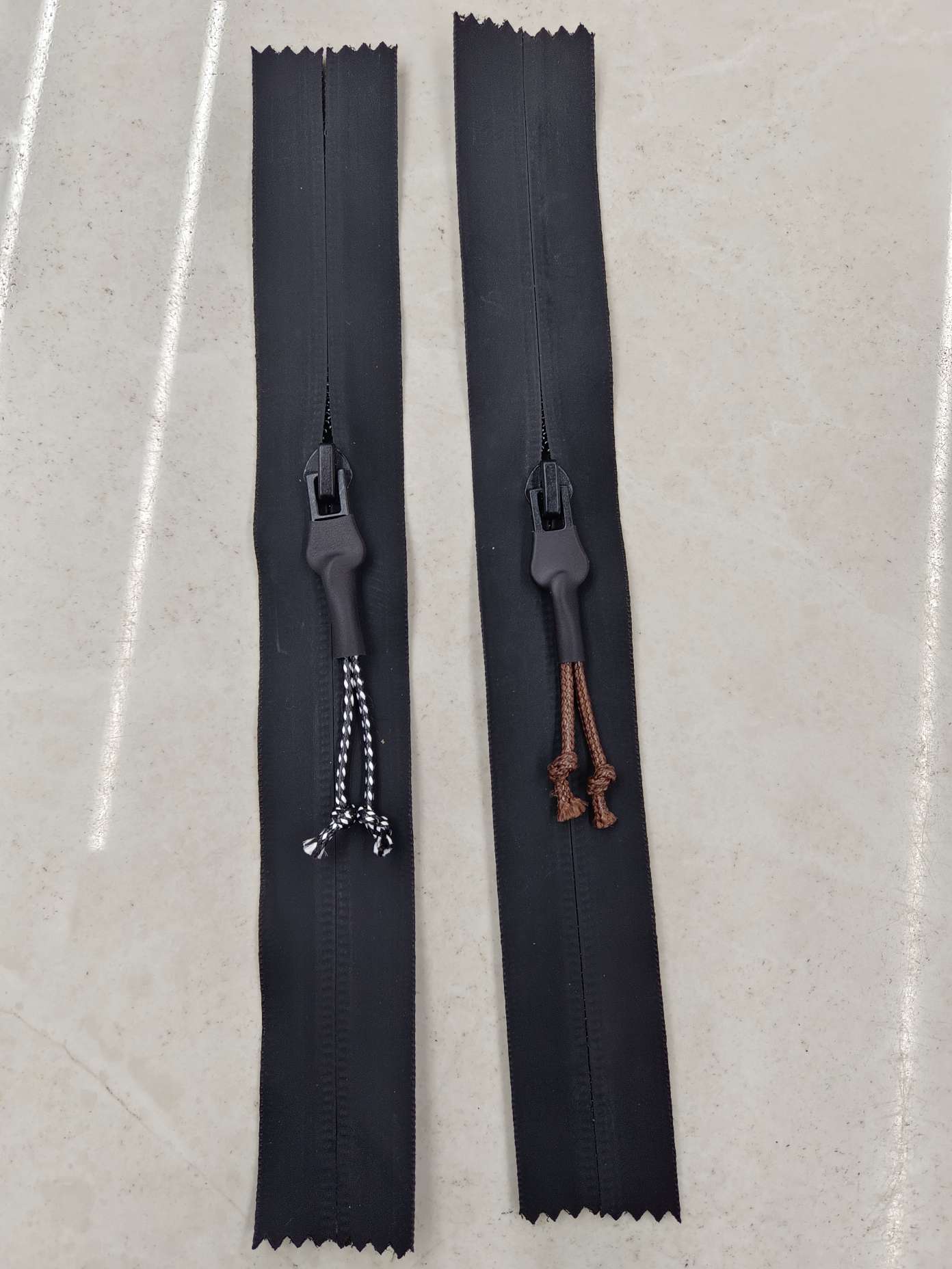 7# nylon waterproof zipper details Picture