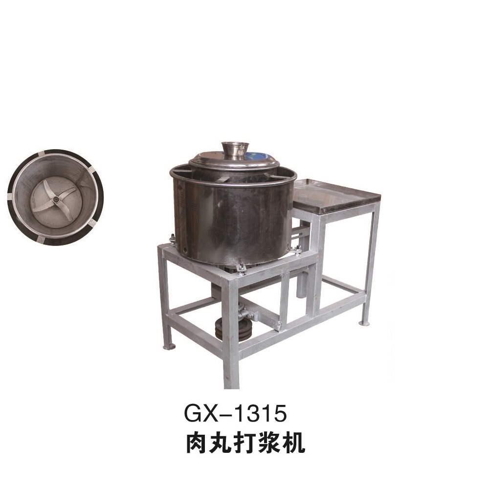 Gx-1315 Meatball Beater Model: 28# Specification: Belt Drive Power: 4Kw (380V) details Picture