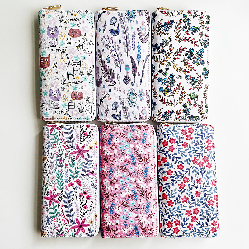 义乌工厂数吗印花流行趋势可定制图案学生钱包欧美证件包小物件包详情1