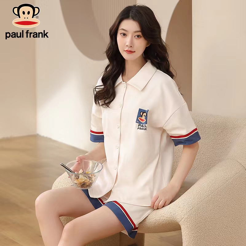 Ms. pual frank lapel homewear set