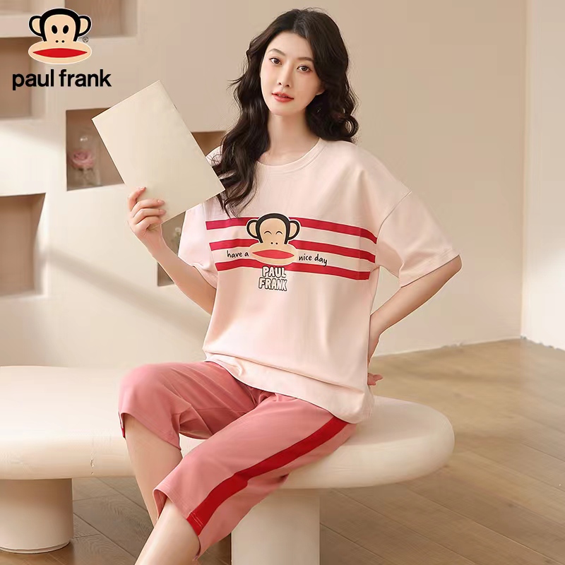pual frank Lady crew-neck home set