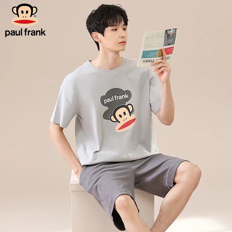 pual frank men's crew neck homewear set for couples