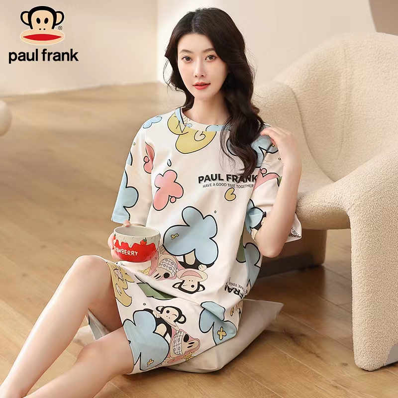 pual frank lady crewneck nightdress homewear