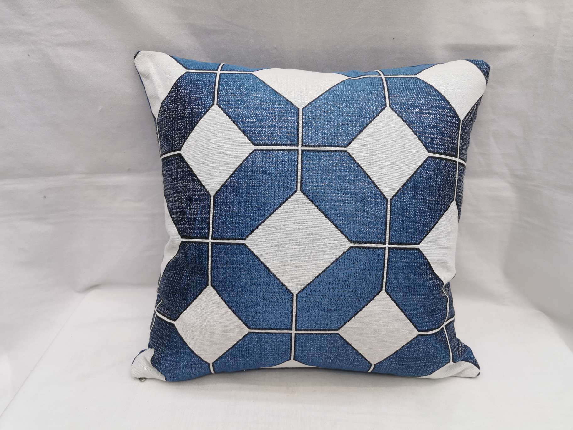 Chenille Diamond Check Pillow Pillow Cover Cushion Cushion Cover details Picture