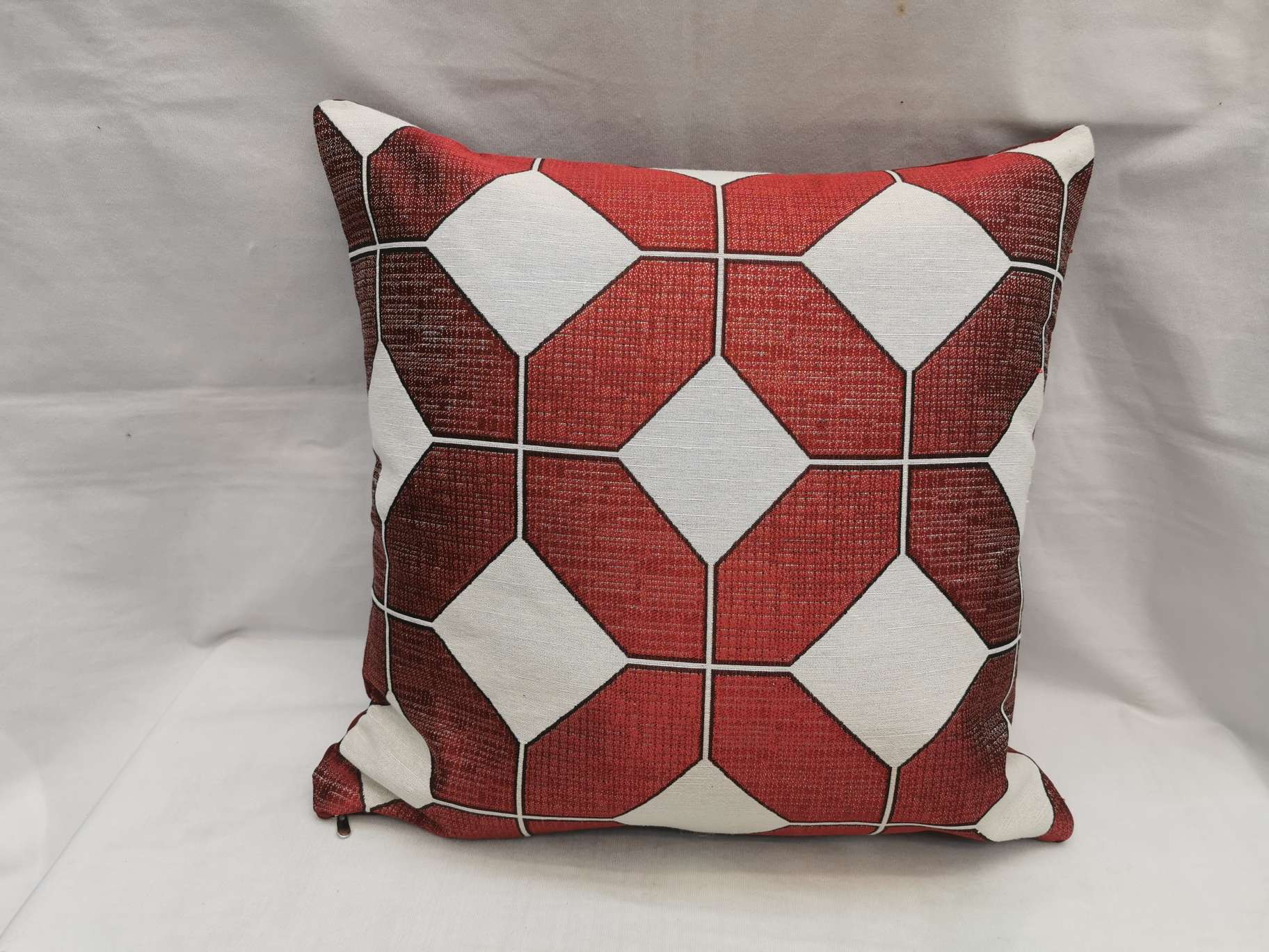 Chenille Diamond Check Pillow Pillow Cover Cushion Cushion Cover Item Picture