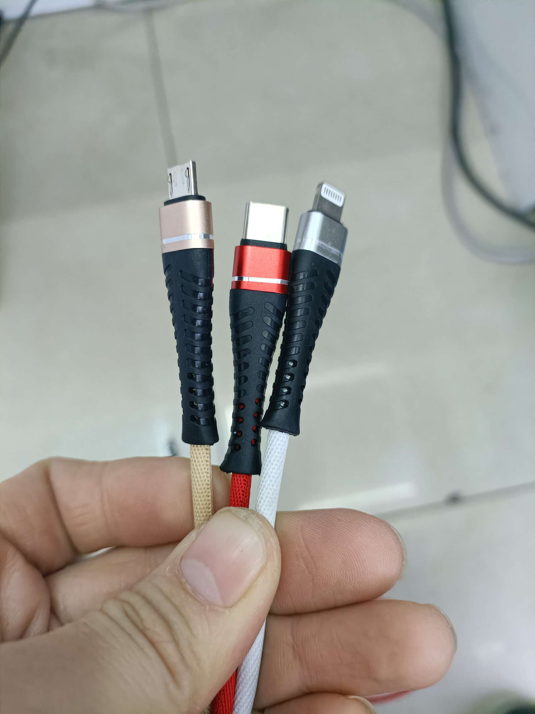 One meter fishbone highlight edge 140 copper data cable mobile phone data cable spot wholesale Item Picture