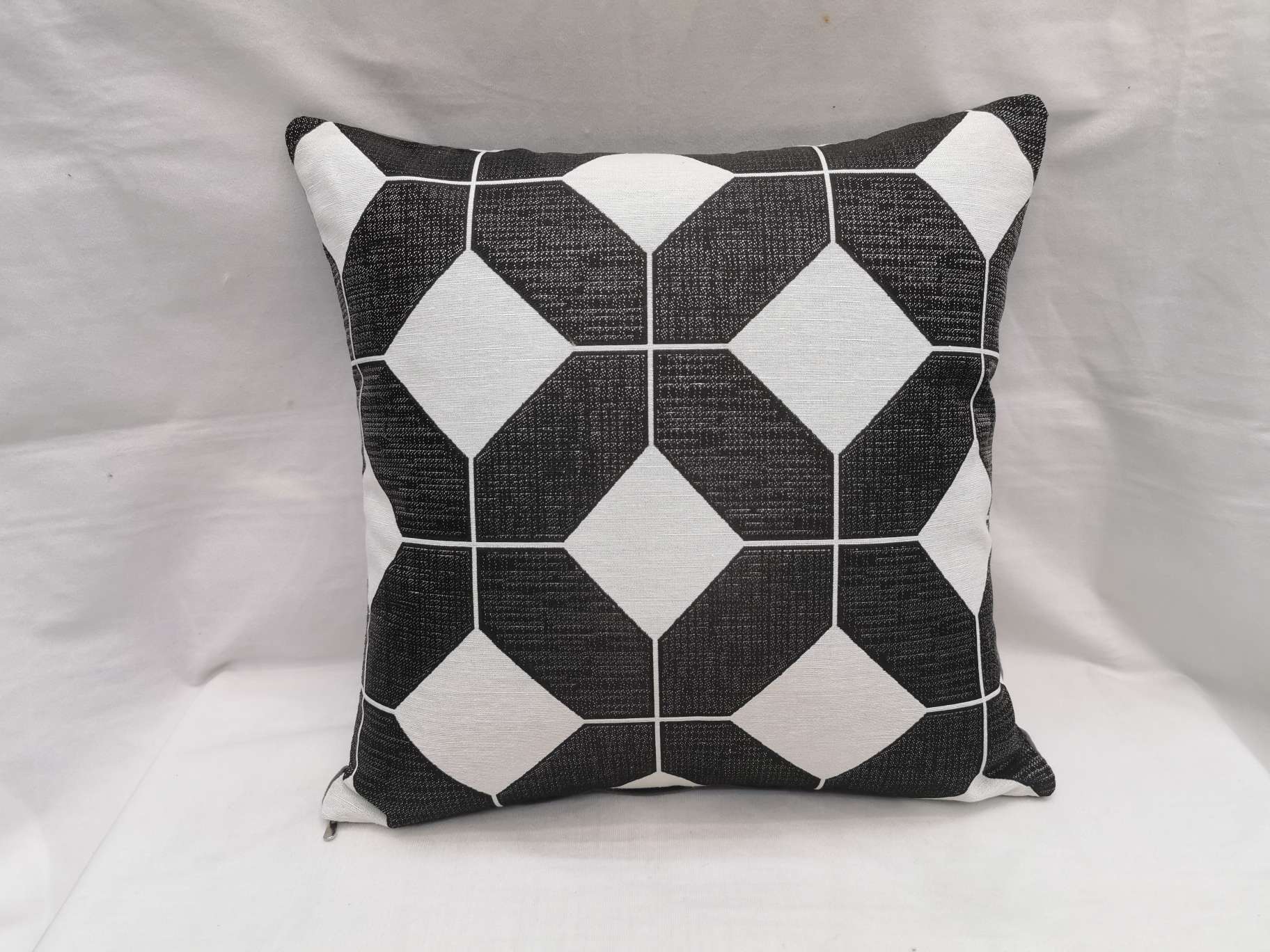 Chenille Diamond Check Pillow Pillow Cover Cushion Cushion Cover