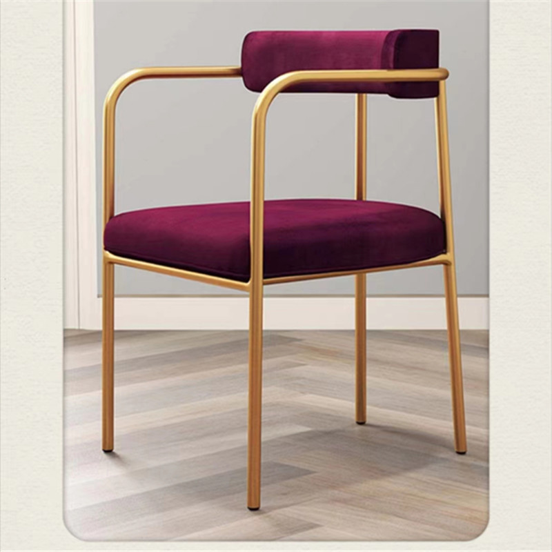 Dining Chair Light Luxury Home Ins Network Red Restaurant Chair Modern Simple High-End Chair Nordic Minimalist Italian Desk Chair