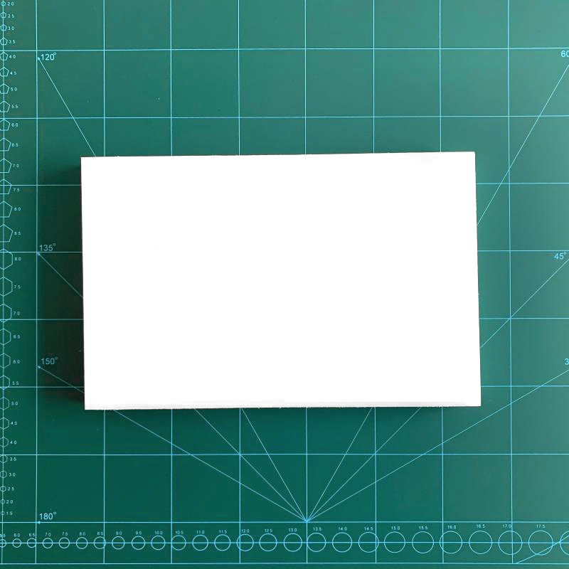 打孔垫板白色胶板diy皮革圆冲菱斩排斩冲板手工皮革皮具工具皮带冲尼龙垫板雕刻白塑胶垫板冲板手工（尺寸可定制）详情2