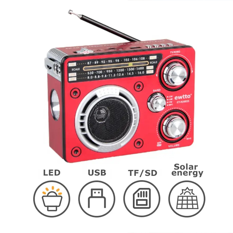 ewtto ET-R2553S 便携式太阳能收音机详情4