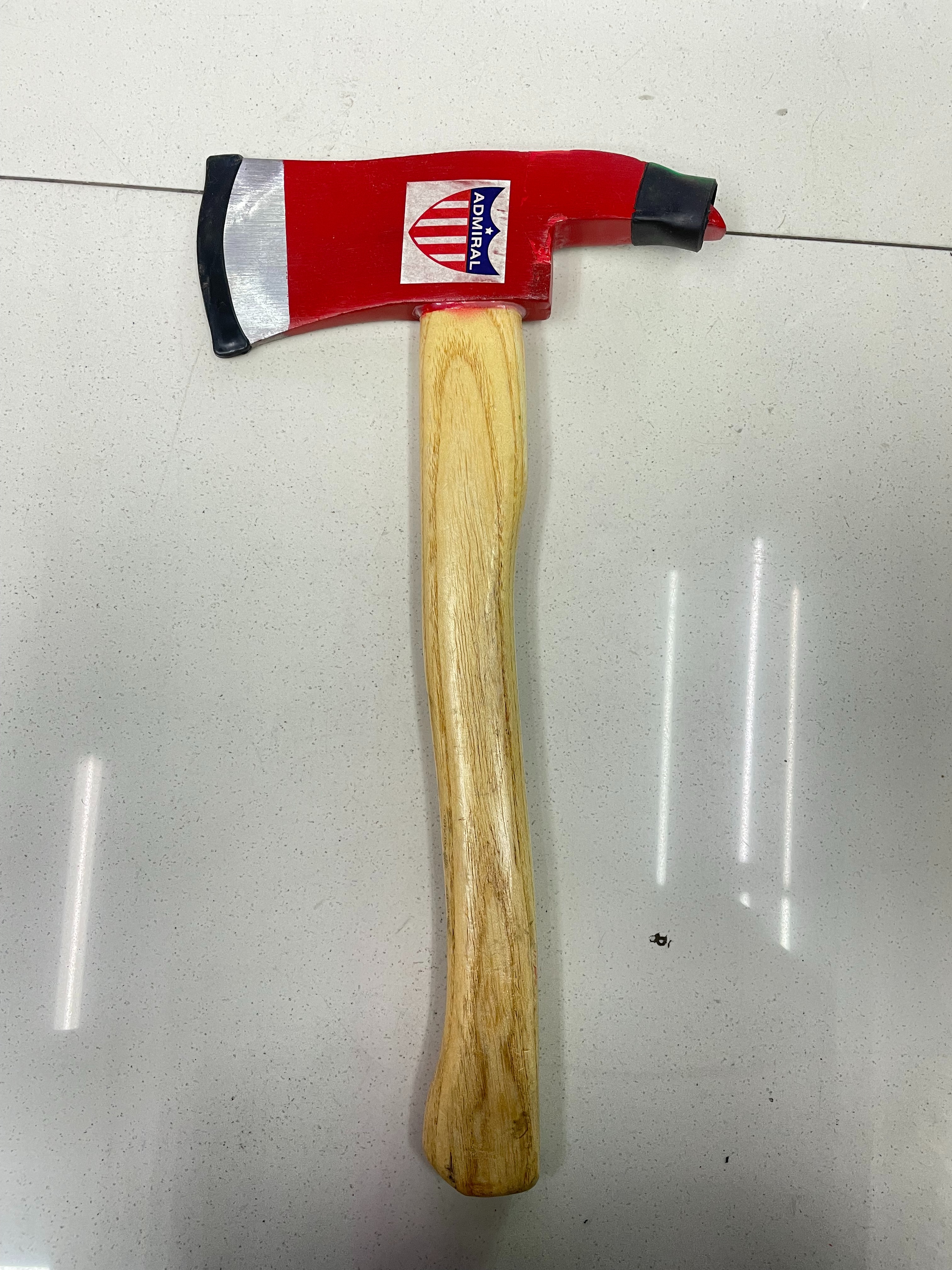 Axe With Wooden Handle