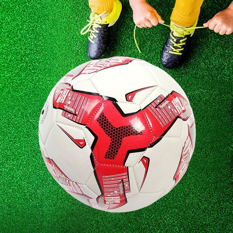 欧冠足球5号成人比赛训练足球4号学生儿童机缝软PVC防爆耐磨足球详情图2