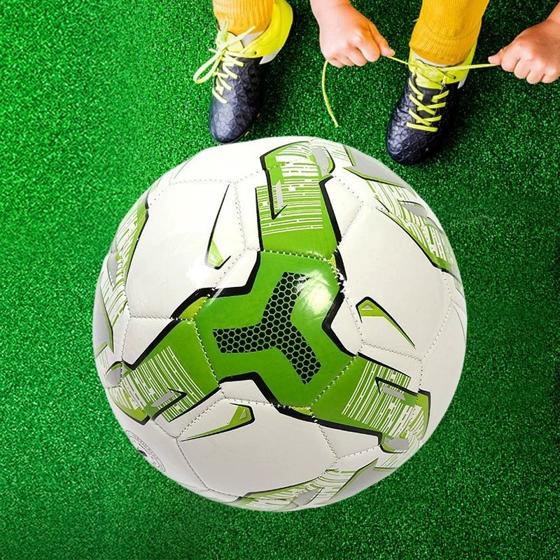 欧冠足球5号成人比赛训练足球4号学生儿童机缝软PVC防爆耐磨足球详情图4