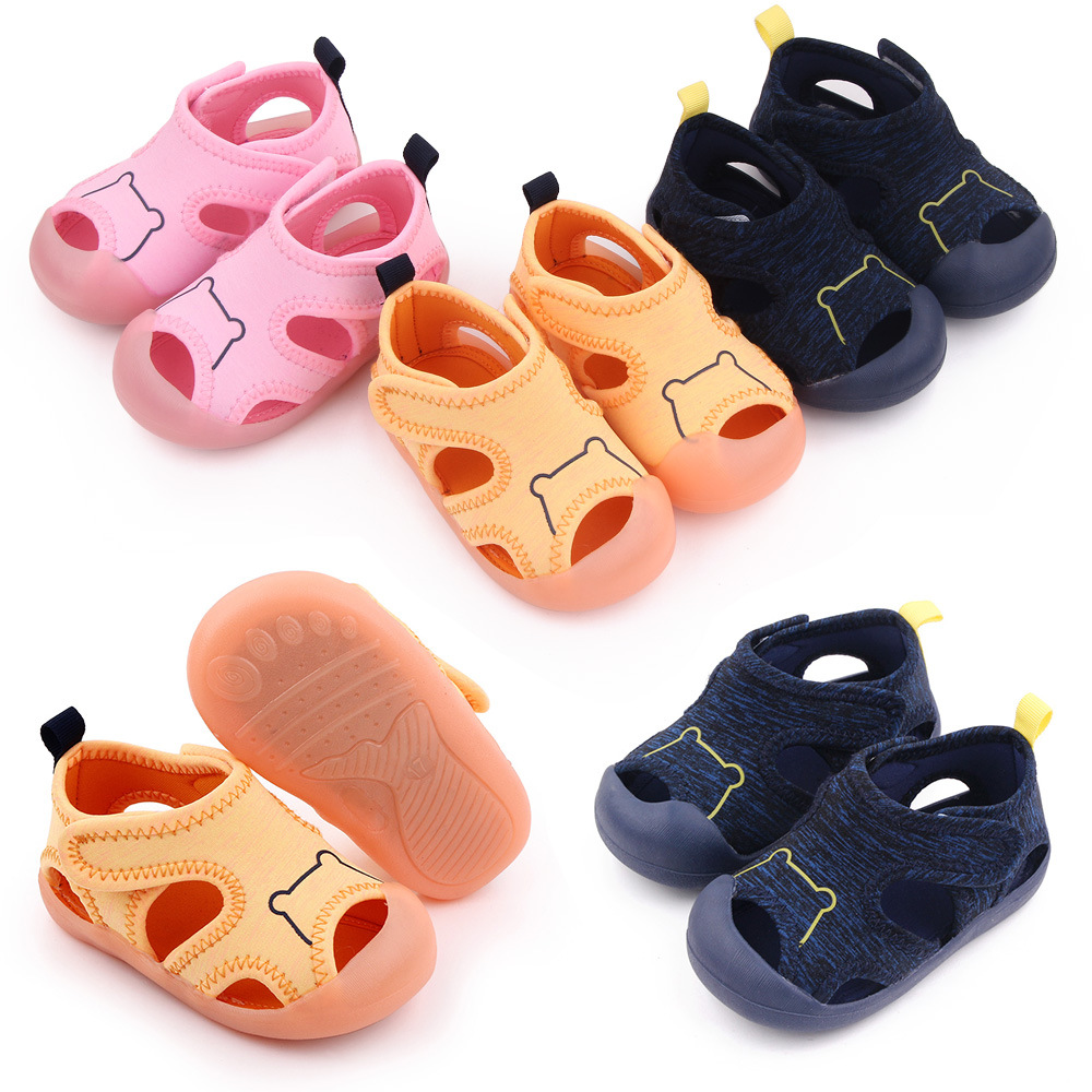 Baby sandals walking shoes summer soft soled baby shoes