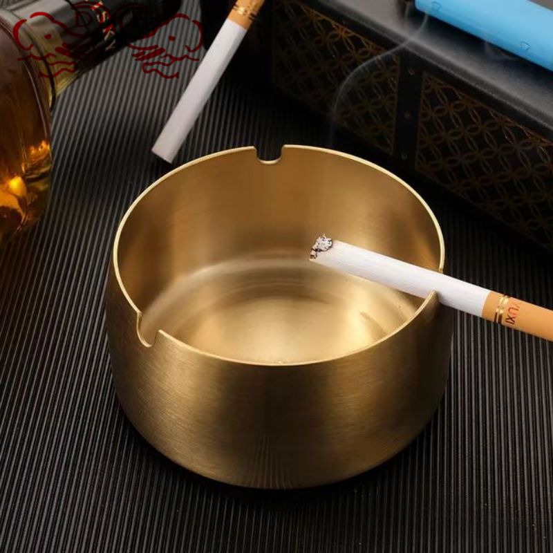 DF99297不锈钢简式烟灰缸圆形烟碟酒店家用厅网吧烟蛊DF TRADING HOUSE详情1