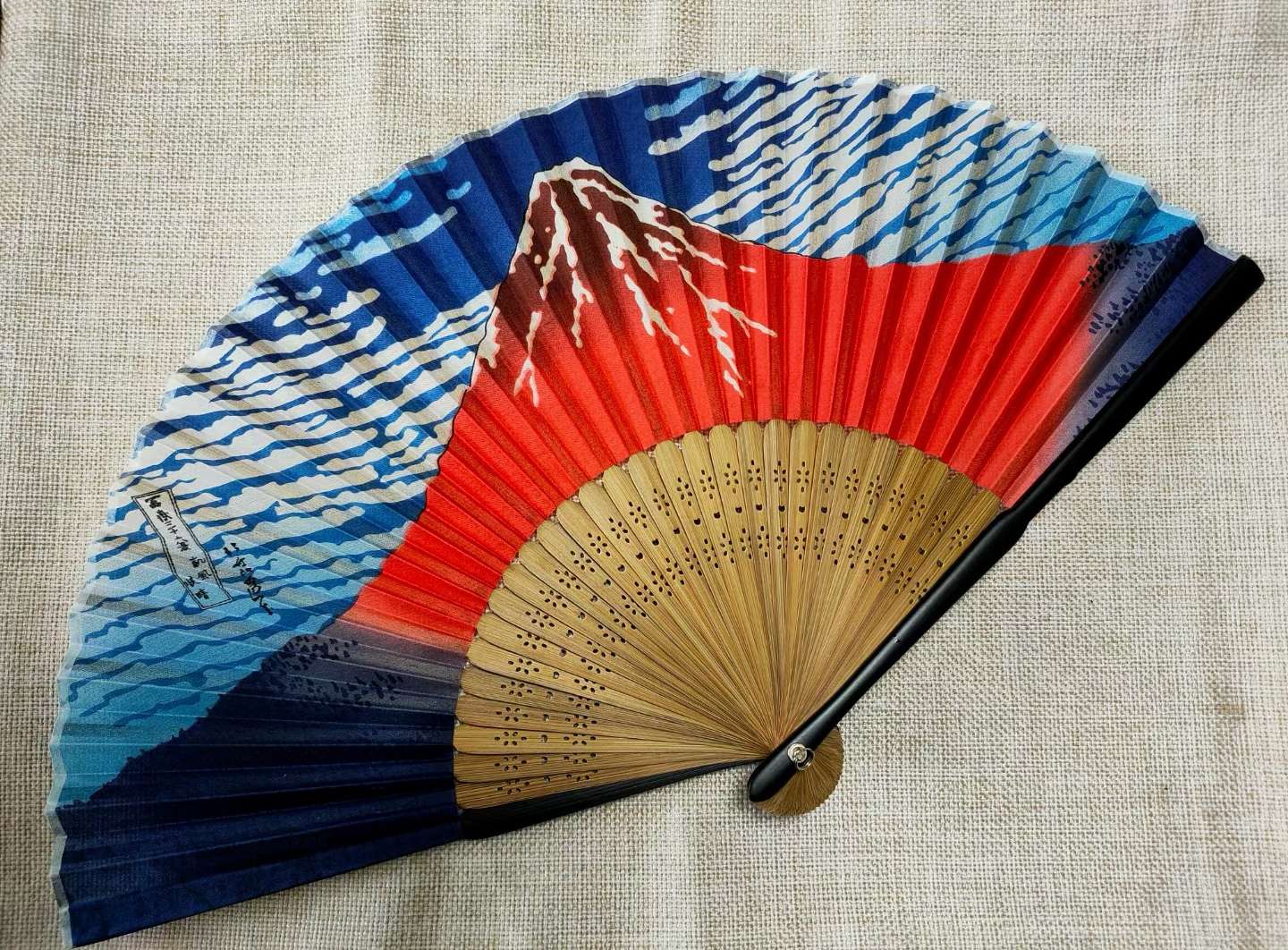 Ladies Matte Lacquer Silk Folding Fan Chinese Style Folding Fan Japanese Folding Fan Summer Hanfu Cheongsam And Wind Gift Dance Fan undefined