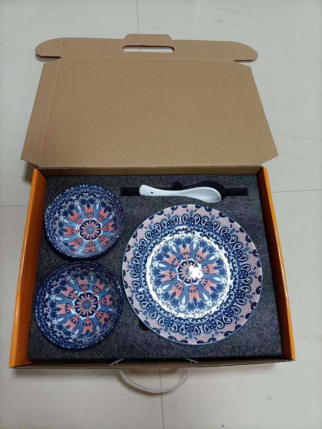 Jingdezhen Tableware Small Set Bone China Tableware Gift Tableware details Picture