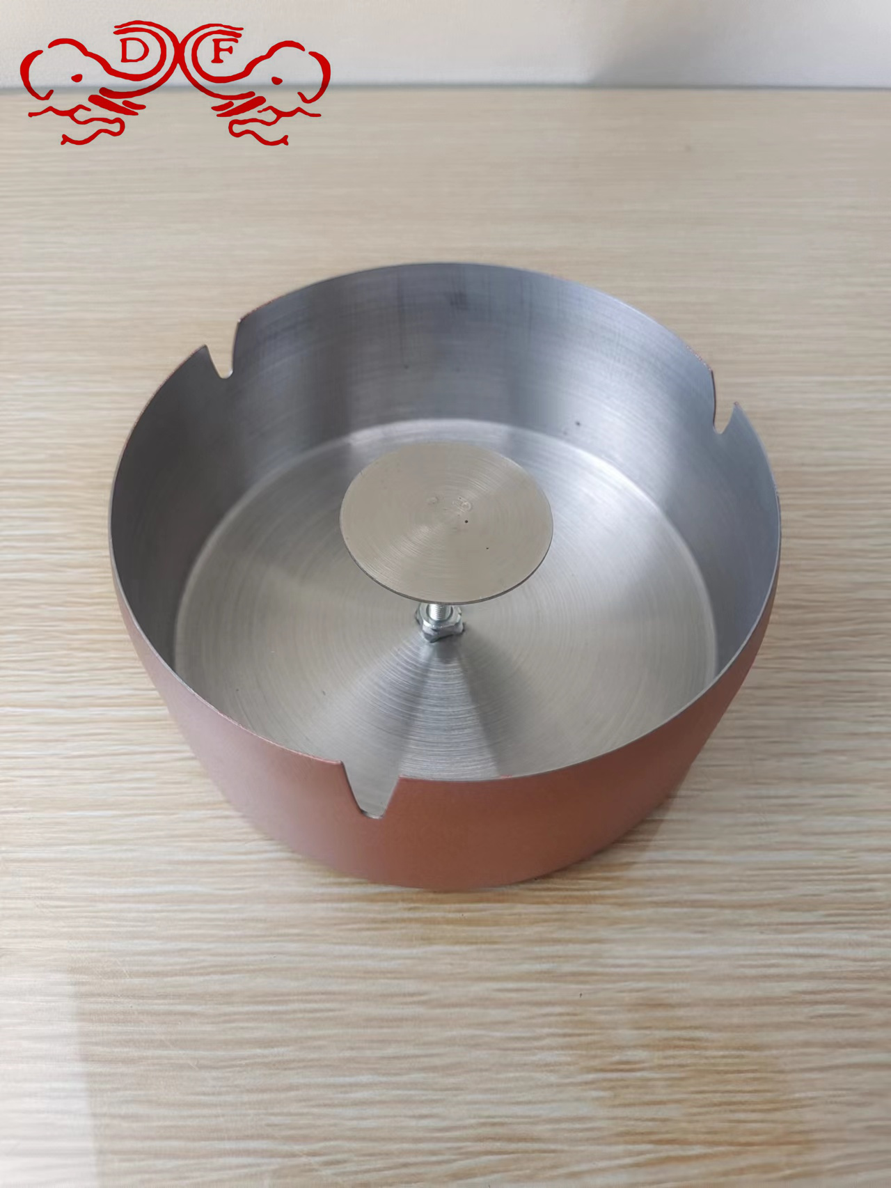 DF99297不锈钢简式烟灰缸圆形烟碟酒店家用厅网吧烟蛊DF TRADING HOUSE详情4
