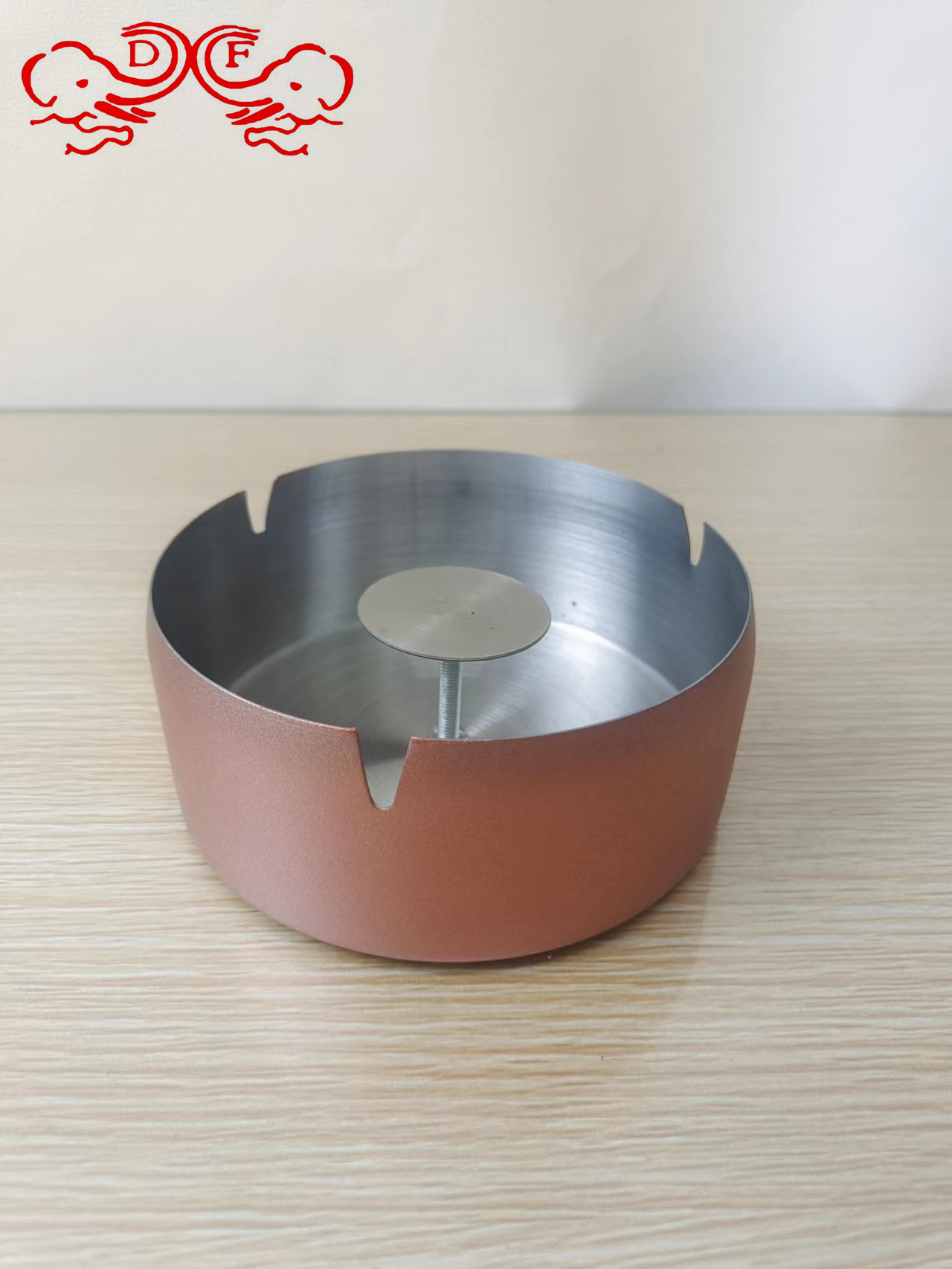 DF99297不锈钢简式烟灰缸圆形烟碟酒店家用厅网吧烟蛊DF TRADING HOUSE详情3