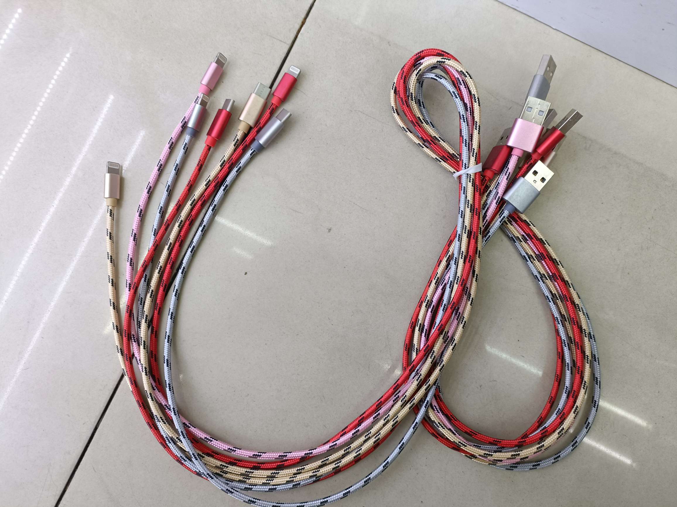 Leopard print data line spot wholesale one meter line 140 copper full figure