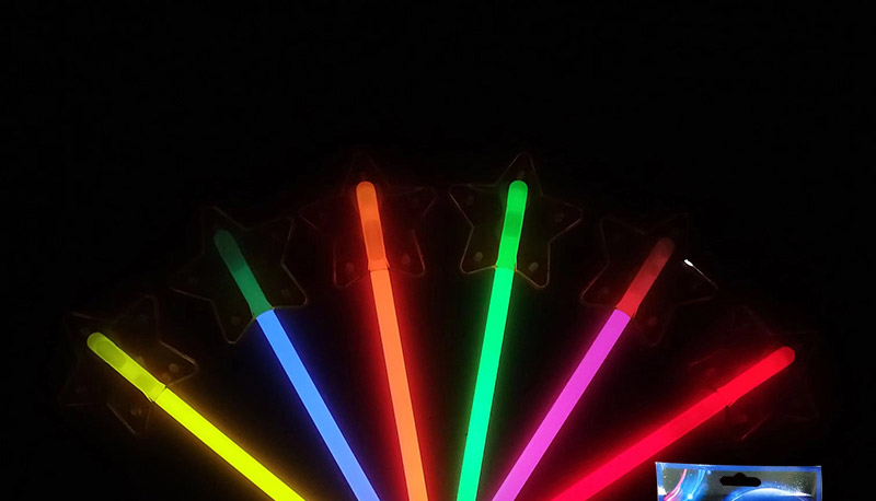 荧光玩具女孩星星DIY生日节庆派对助兴荧光棒儿童玩具夜光棒详情1