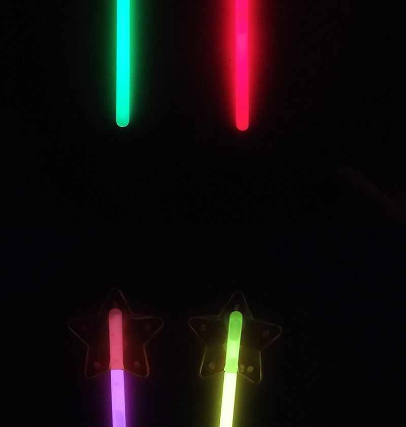 荧光玩具女孩星星DIY生日节庆派对助兴荧光棒儿童玩具夜光棒详情11