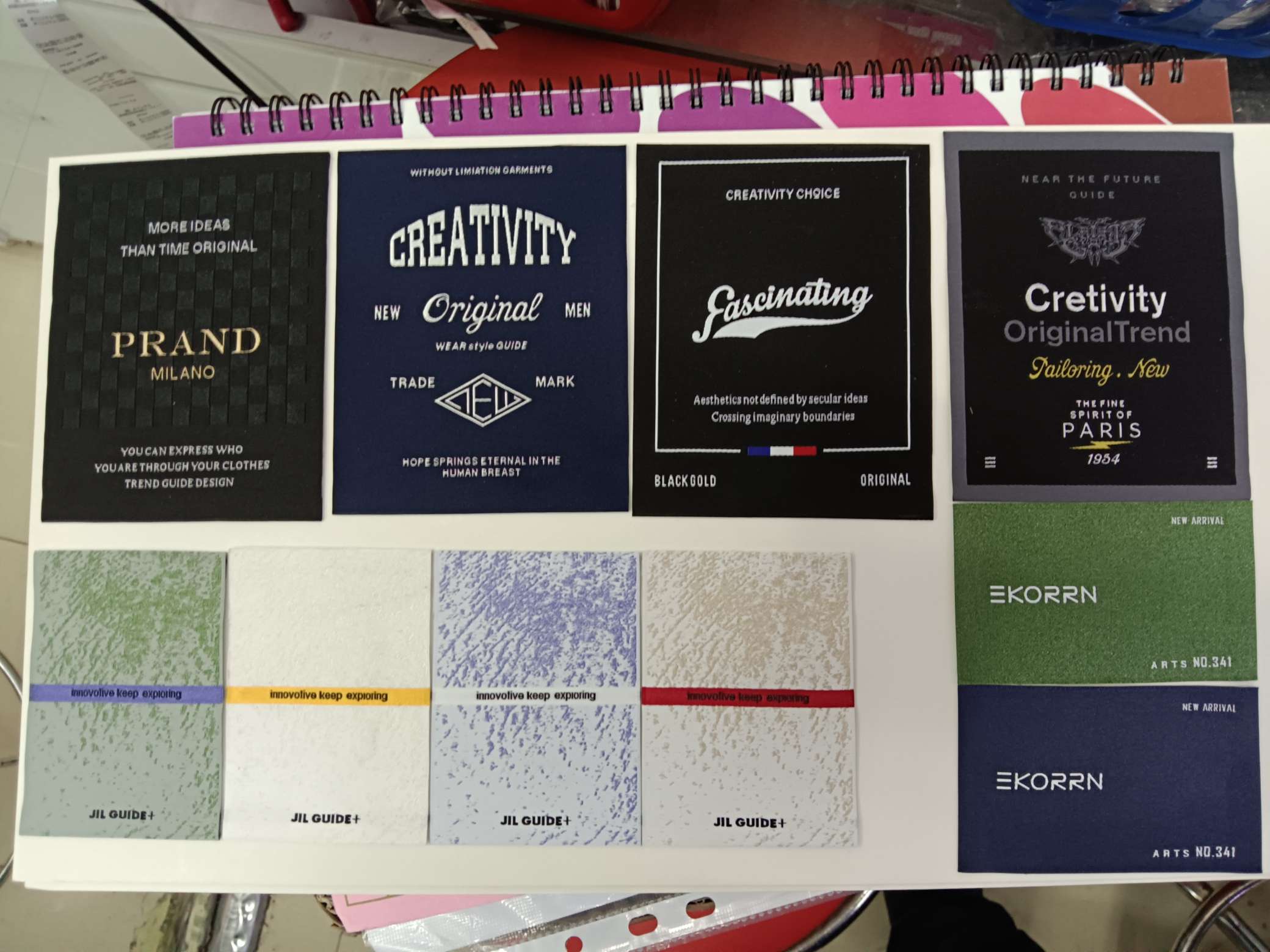 High-Grade Woven Leather Label Clothing Accessories Manufacturers Wholesale Computer Embroidery Label Embroidery Cloth Supply Epaulette Armband details Picture