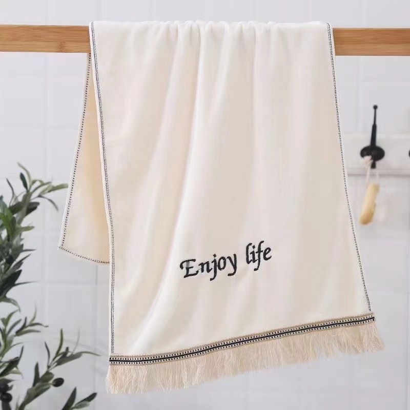 Topo Textile factory direct microfiber towel set gift towel business gift towel absorbent towel Item Picture