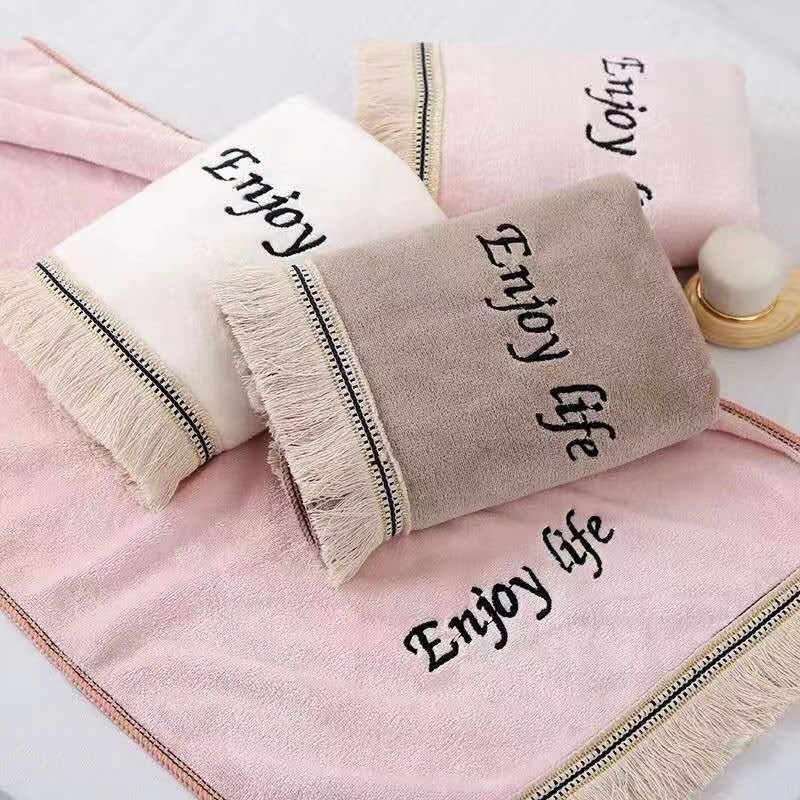 Topo Textile factory direct microfiber towel set gift towel business gift towel absorbent towel details Picture