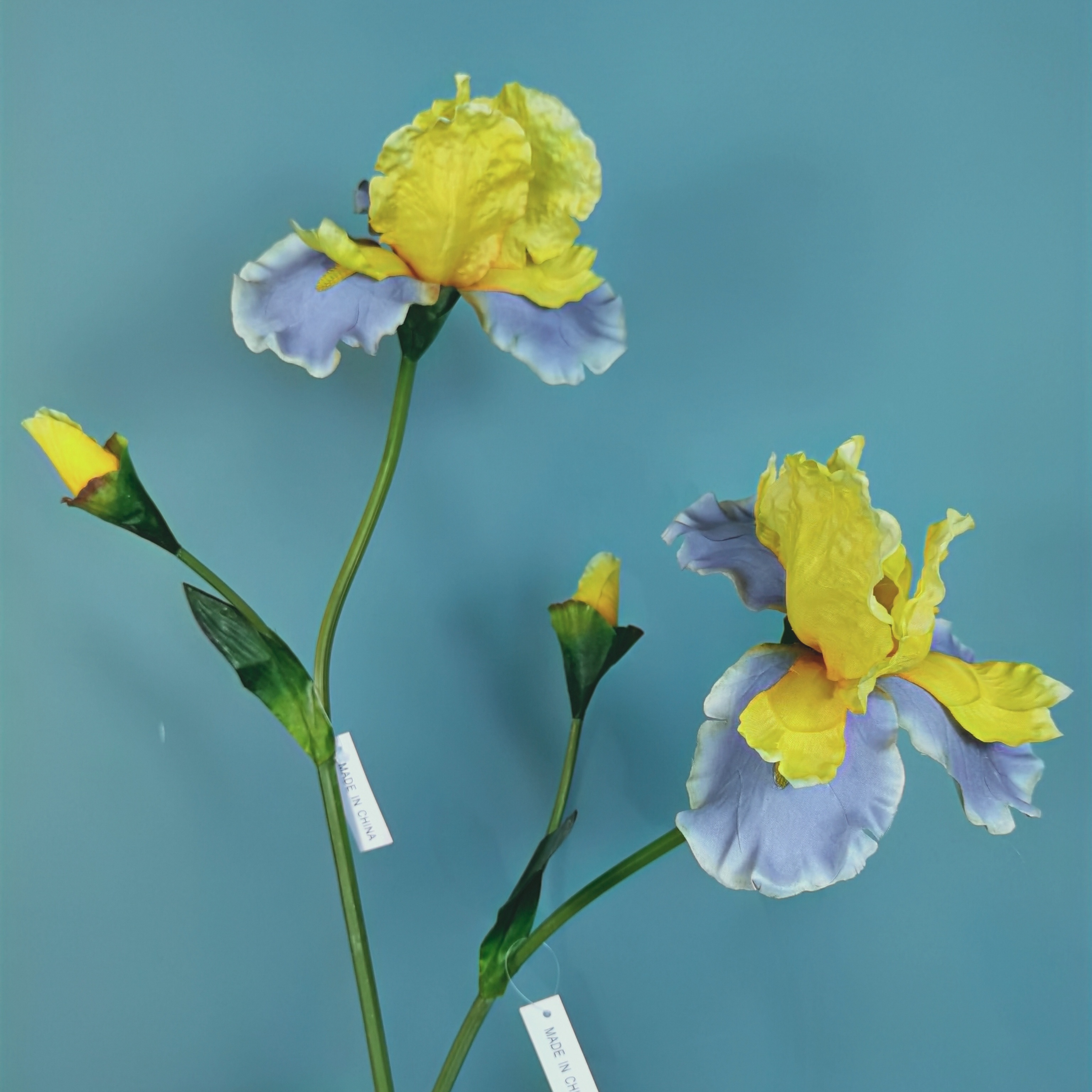 Venta directa de fábrica iris flores de simulación flores de seda alice casa sala de estar encimeras montaje suave decoración de boda Specification image