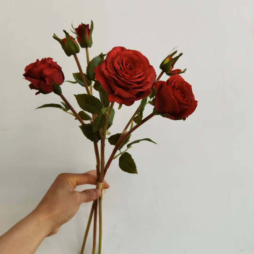 玫瑰束/假花玫瑰/假花玫瑰细节图