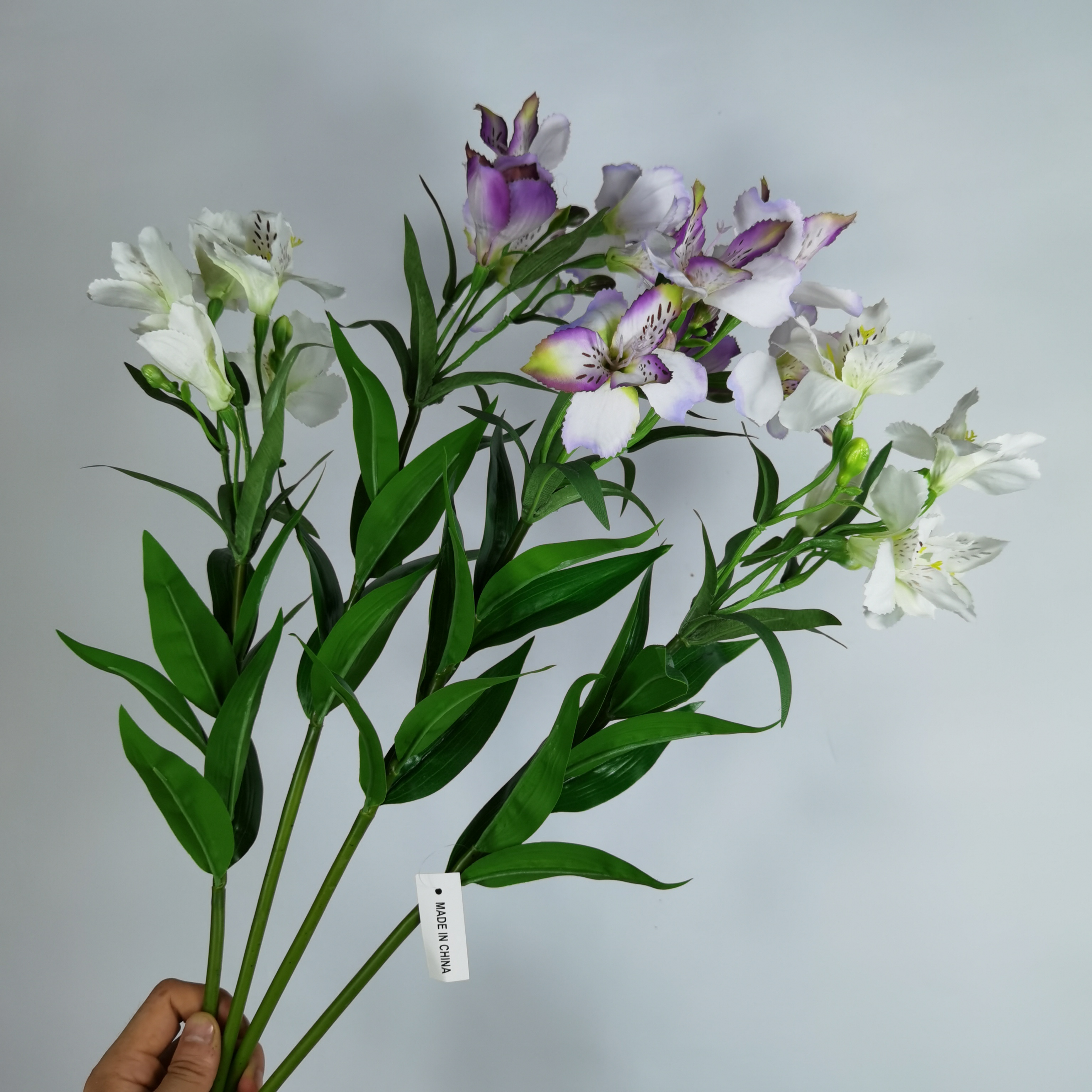 Fábrica daisy flor simulación de casa narciso lirio flor falsa tamarin arreglo de sala de estar decoración de boda arte floral pic 1