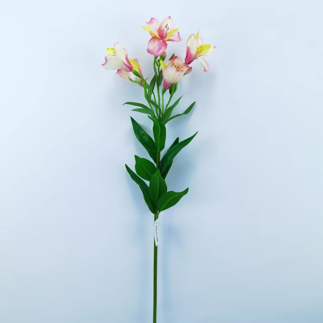 Fábrica daisy flor simulación de casa narciso lirio flor falsa tamarin arreglo de sala de estar decoración de boda arte floral pic 4