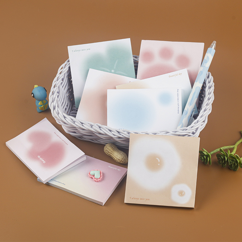 Cute note book small delicate learning label can be torn adhesive strong thickened paper small stickers message Application Scenario