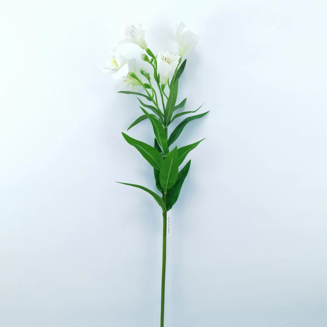 Fábrica daisy flor simulación de casa narciso lirio flor falsa tamarin arreglo de sala de estar decoración de boda arte floral pic 6