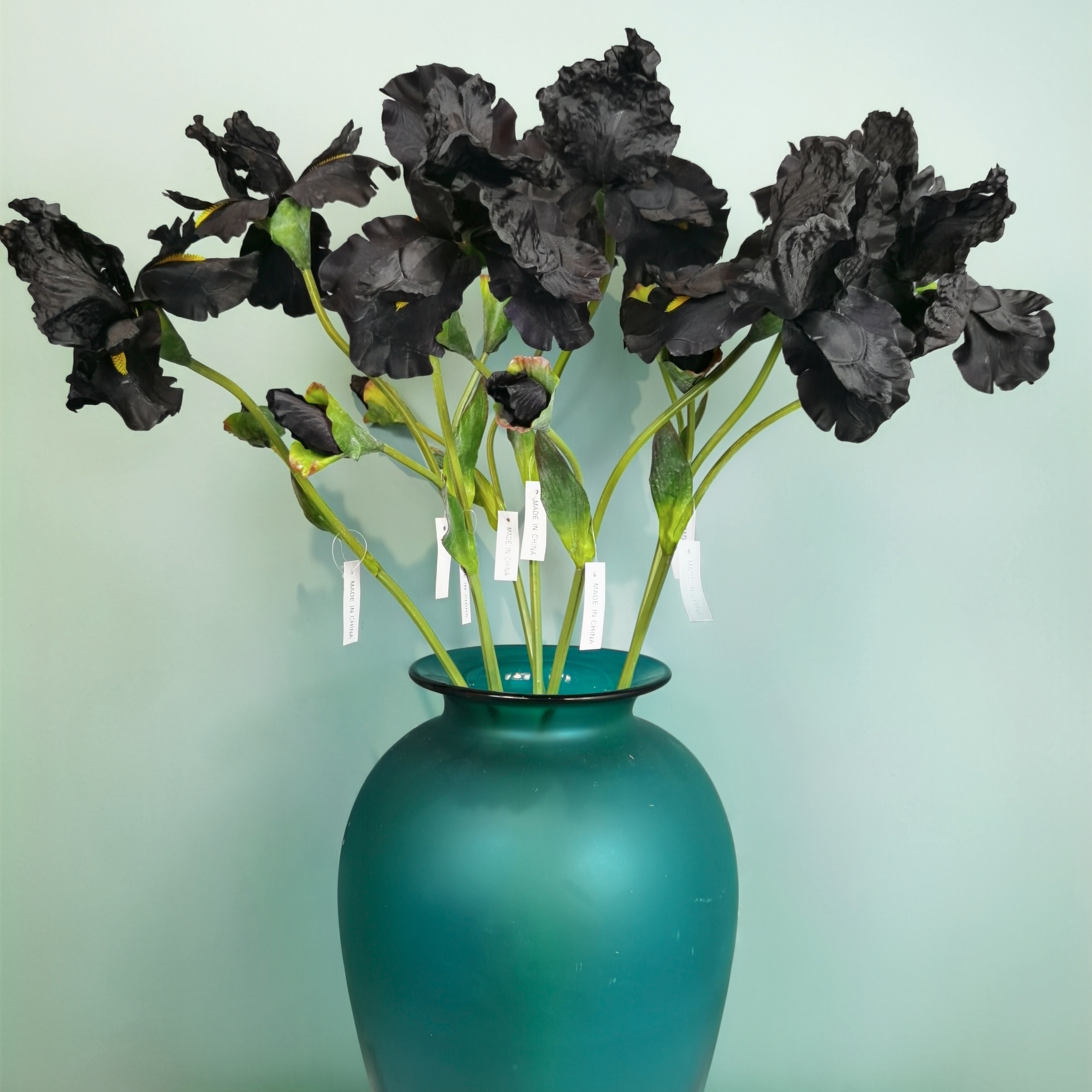 Venta directa de fábrica iris flores de simulación flores de seda alice casa sala de estar encimeras montaje suave decoración de boda pic 1