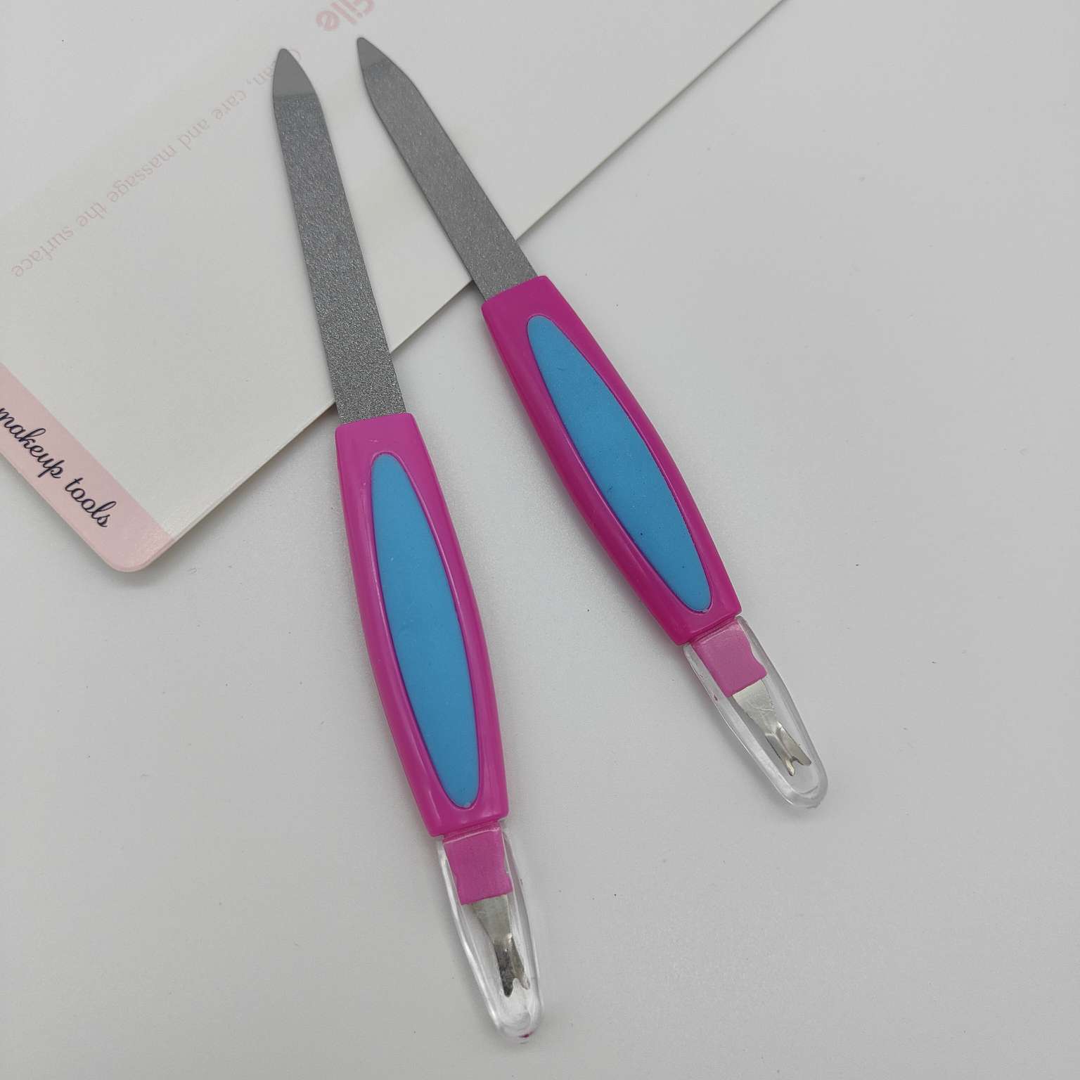 AMN-CC006#2 double nail file nail tool Exfoliating Fork 26414 Senderi Makeup tool
