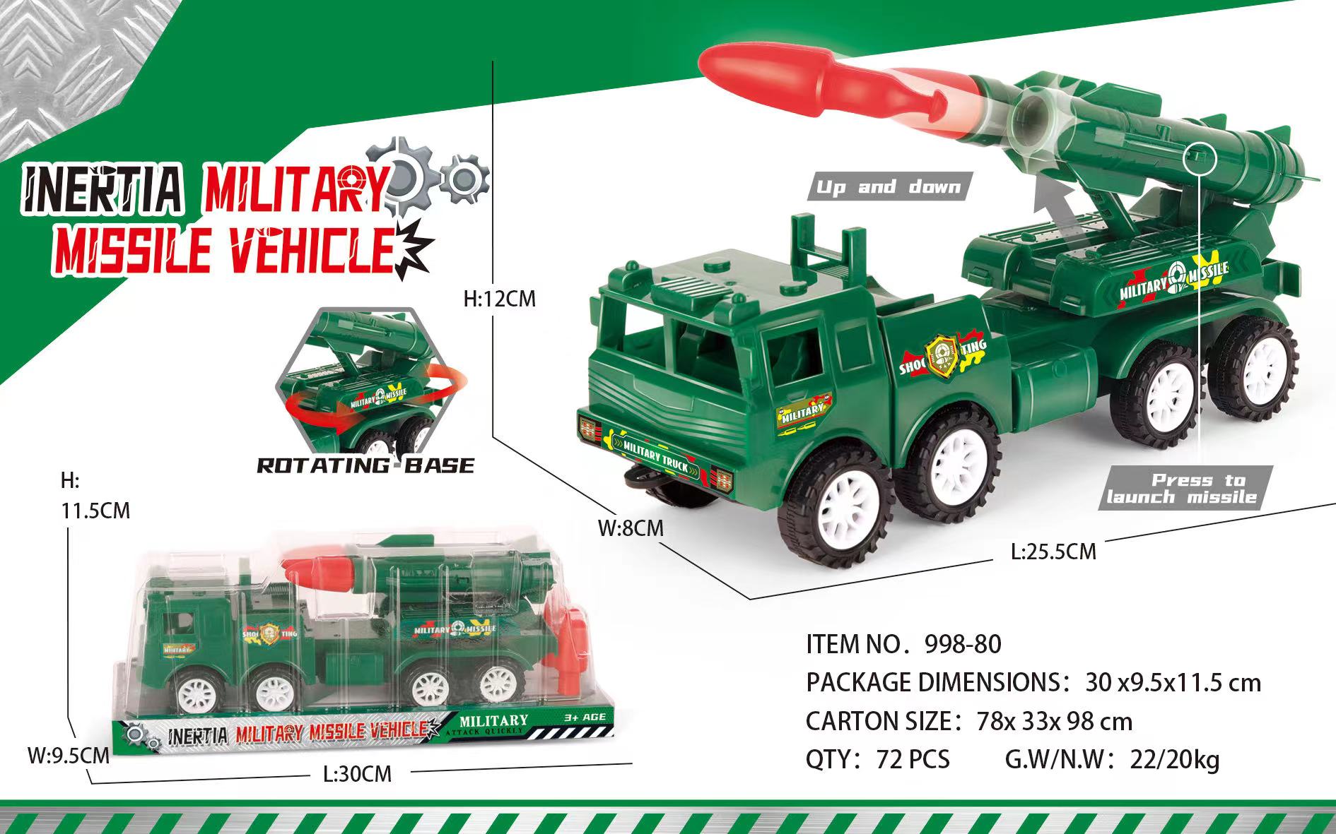 New Model Toy Huang Rongren Toy Explosion Military Model Engineering Car Model Environmental Plastic Material Yiwu Straight Hair 6912