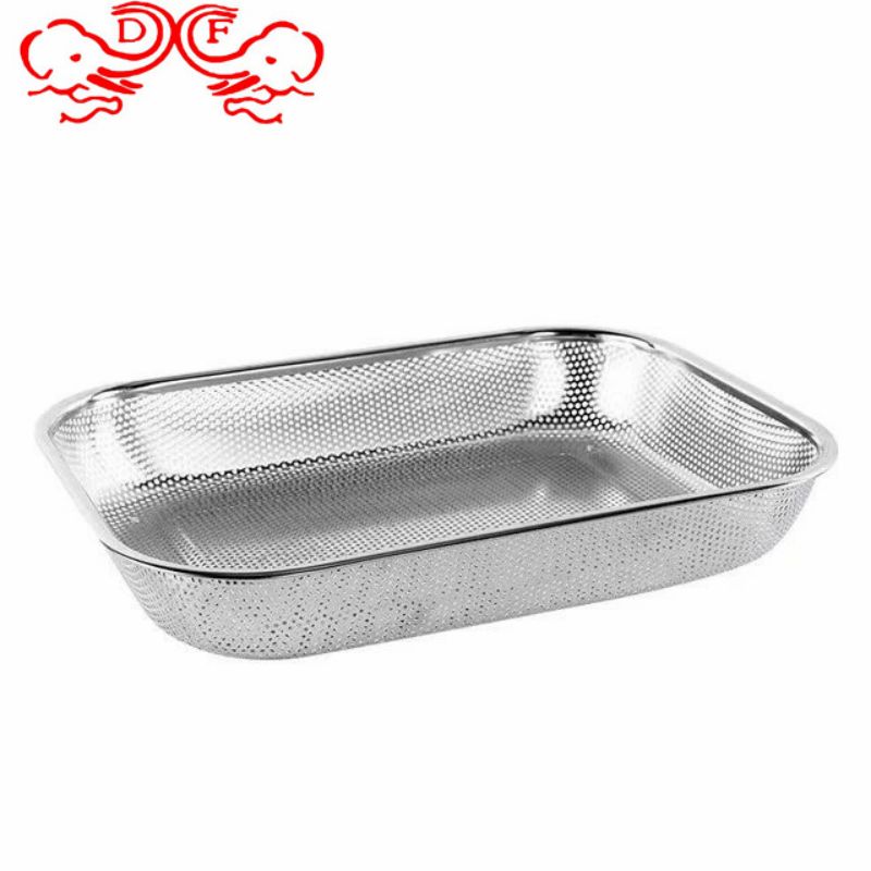 DF99646 stainless steel fruit basket, kitchen draining net basket, knife and fork storage box, storage draining square basket, disinfection cabinet, chopstick basket, DF Trading house pic 6