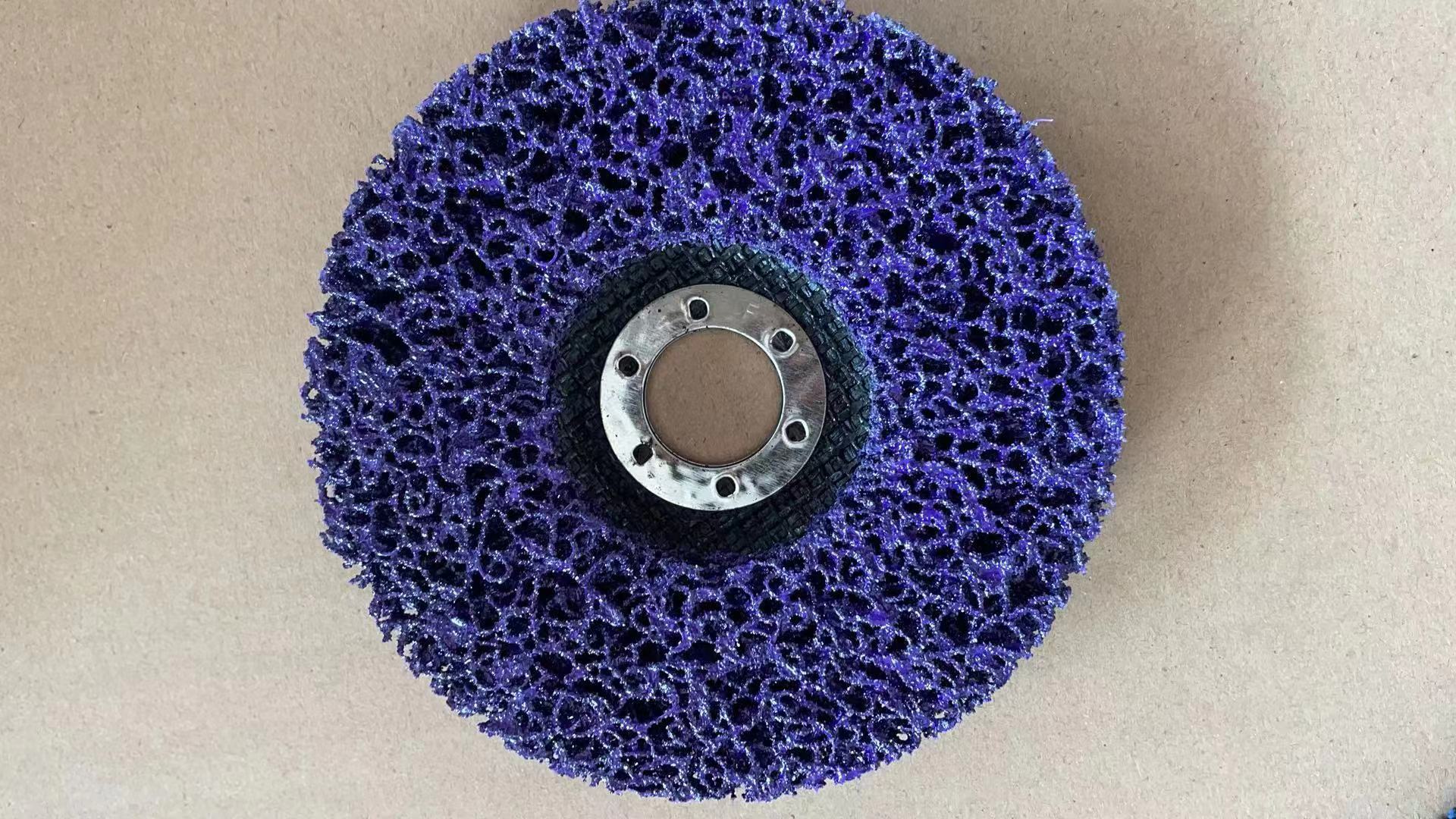 Stainless Steel Metal Polishing Plate Black Gold Steel Purple Gold Grinding Plate Automotive Wire Wheel Plastic Nylon Polishing Wheel Application Scenario