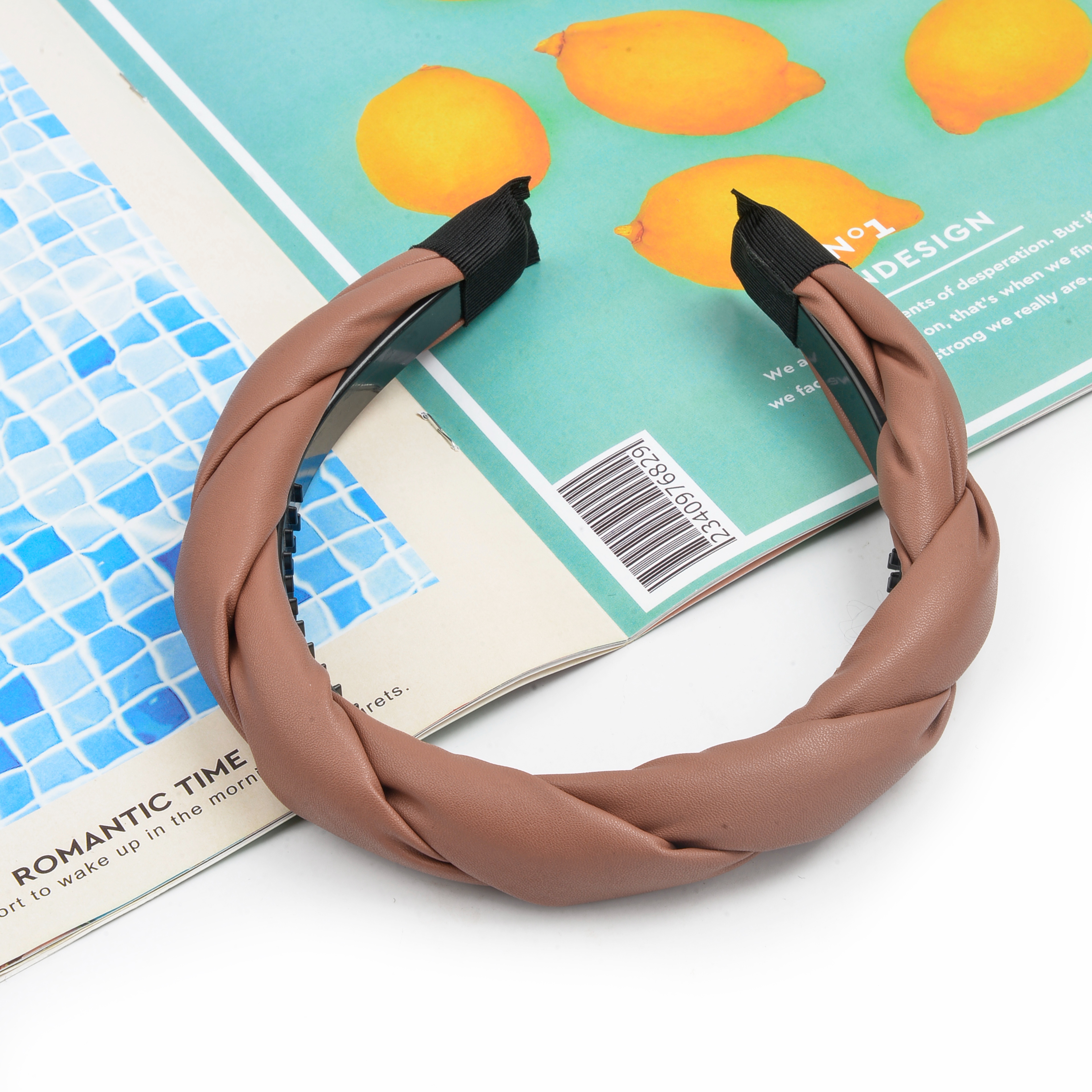 Sponge wide edge high top facial hair band, Korean Internet celebrity retro chanted hair band, outdoor hair pressing headwear, hair clip 1 pic 5