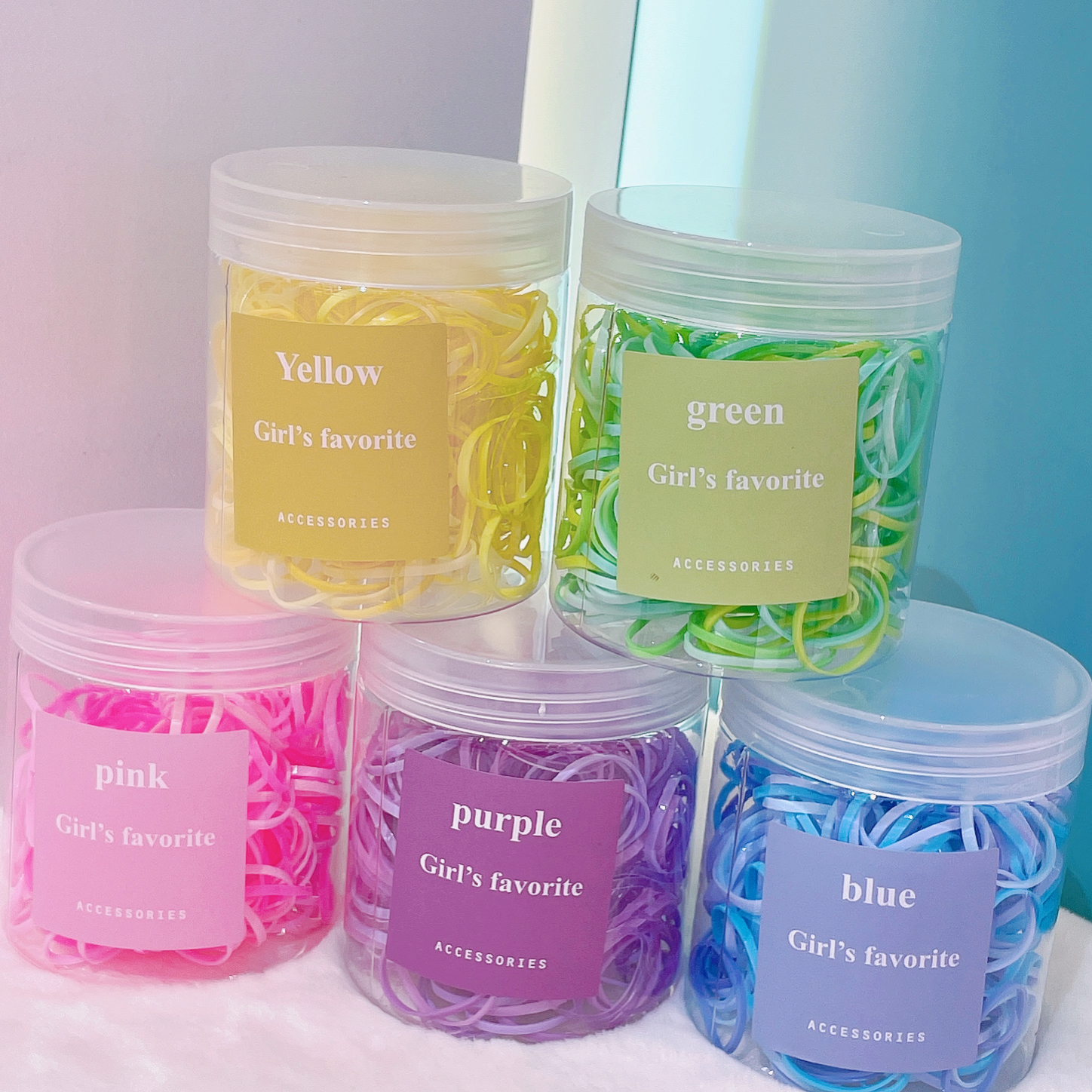 Winter 2022 New Large Drum Disposable Rubber Band Item Picture