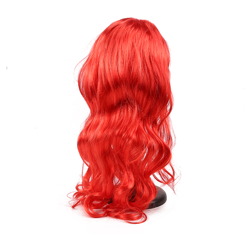 Qianfang Wig hat Factory in Yiwu produces long curly wigs in various colors, custom-made wavy wigs and hair covers 6756 pic 2