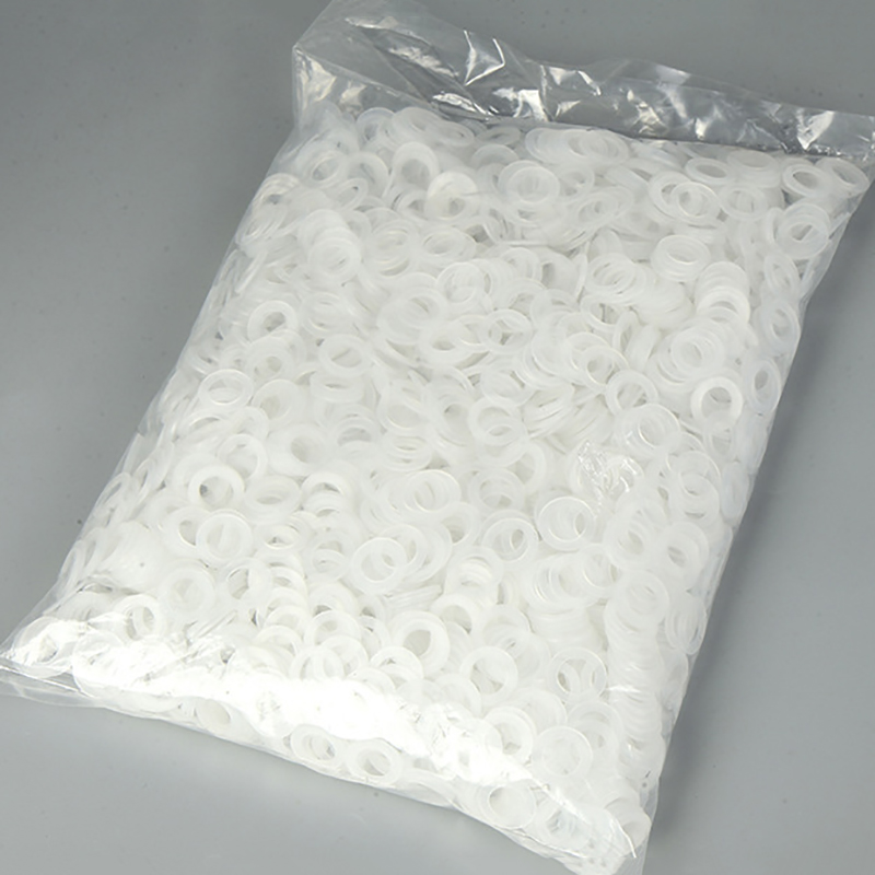 现货批发气眼塑料垫片四合扣鸡眼扣POM塑料圆形透明垫圈槽扣塑胶垫片 圆形塑料垫片透明PVC垫片 介子胶垫详情5