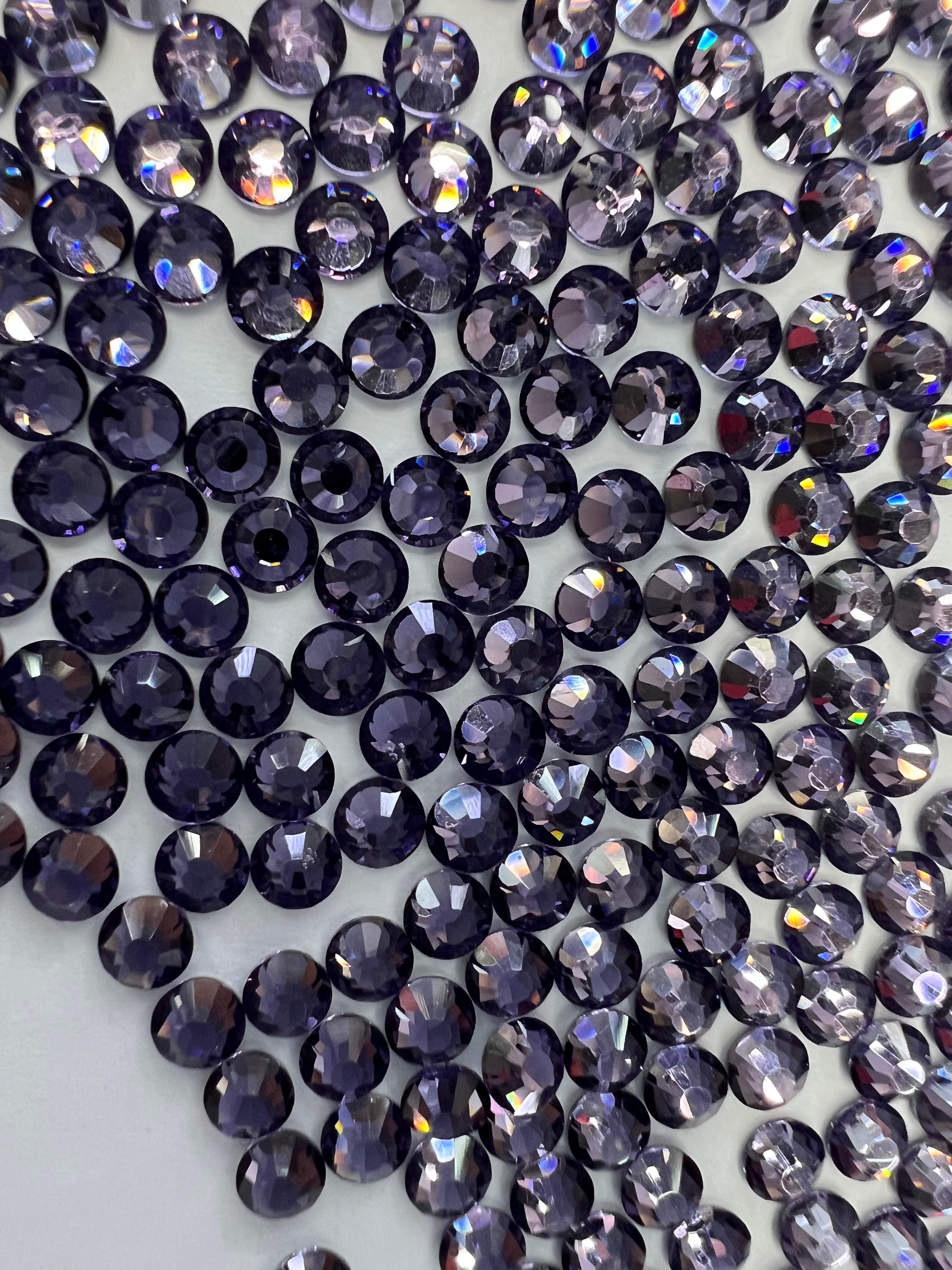 紫色 SS30烫钻服装辅料烫钻