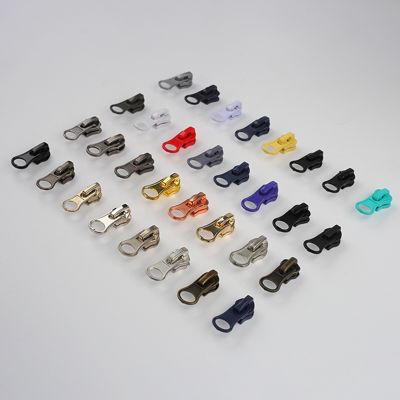 拉链头毛毛虫款5号拉连头韩国蜡线绳拉链配件耐用时尚装饰5号拉连头拉链毛毛虫拉链头韩国蜡线绳拉链