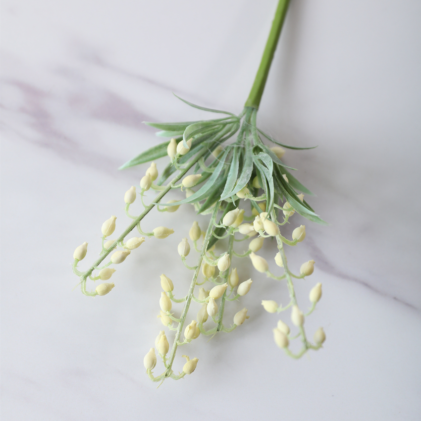 Artificial flower plastic beans, fruits, love beans, plastic artificial flowers, home decoration accessories, ins style forest-themed flower matching pic 4