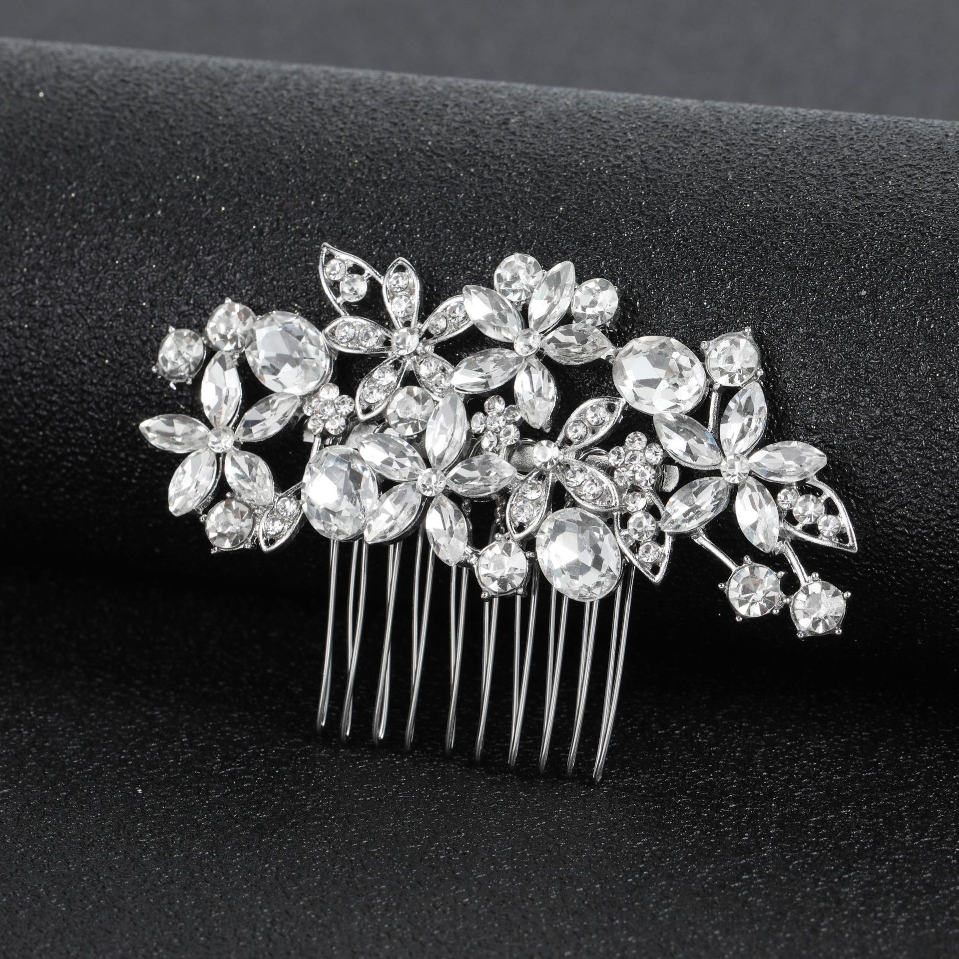 European And American Bridal Headwear Rhinestone Hair Accessories details Picture
