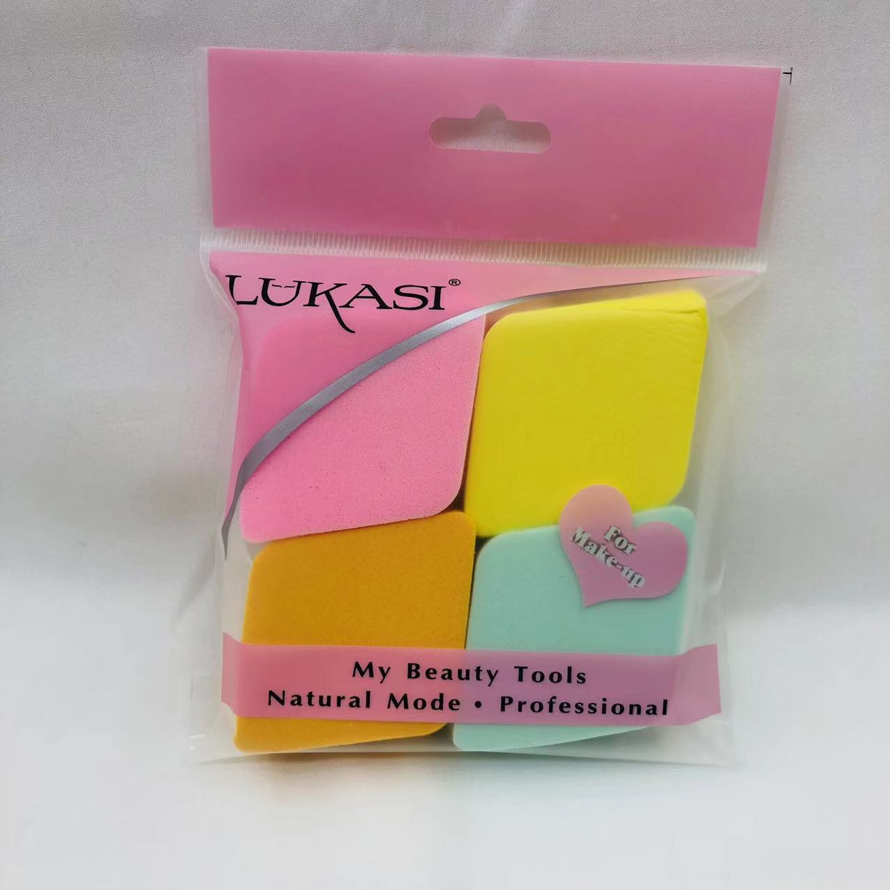 Diamond Shape Powder Puff Beauty Powder Puff Application Scenario