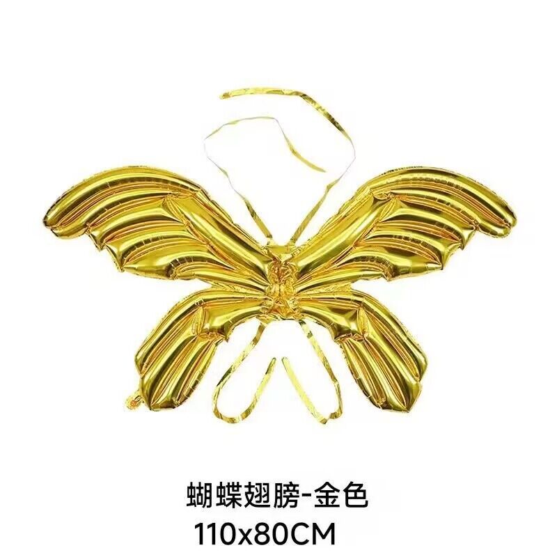 Large Internet Celebrity Inflatable Wings Toys Angel Wings Stalls Hot Sale Night Market Hot Children's Toys Specification drawing